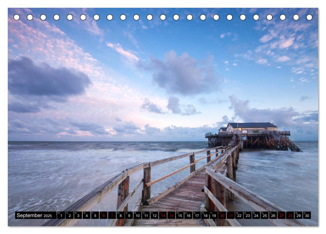 Bild: 9783435217892 | Sankt Peter Ording Sandstrand (Tischkalender 2025 DIN A5 quer),...