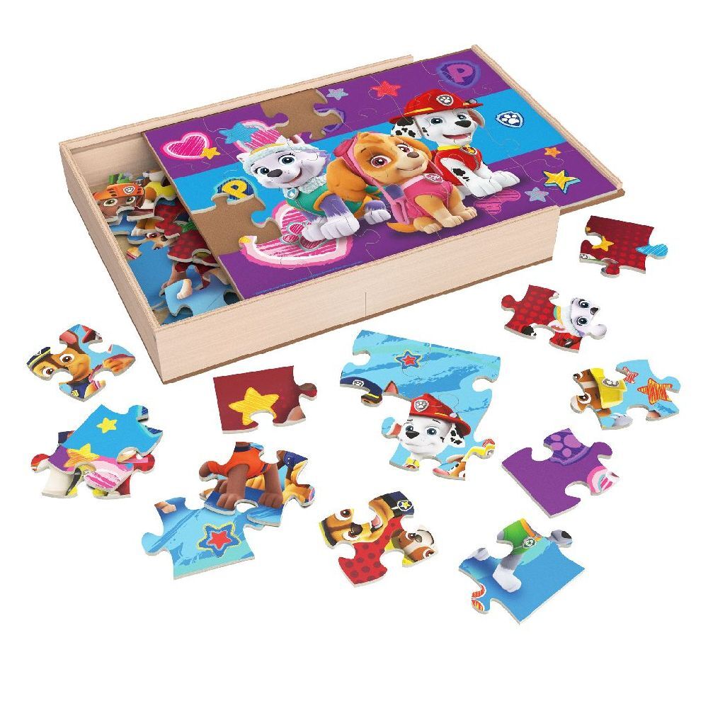 Bild: 778988461037 | CGI Paw Patrol Holzpuzzle 3er Set | Spiel | In Kartonage | 61037