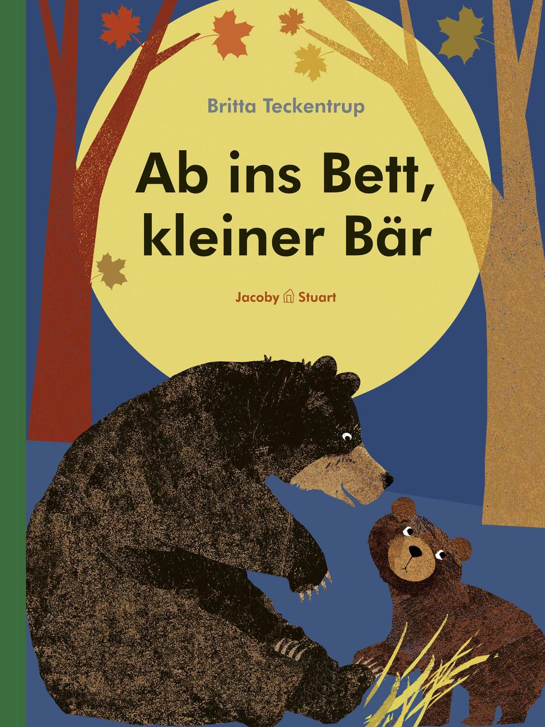 Cover: 9783946593393 | Ab ins Bett, kleiner Bär | Pappbuch | Britta Teckentrup | Buch | 22 S.