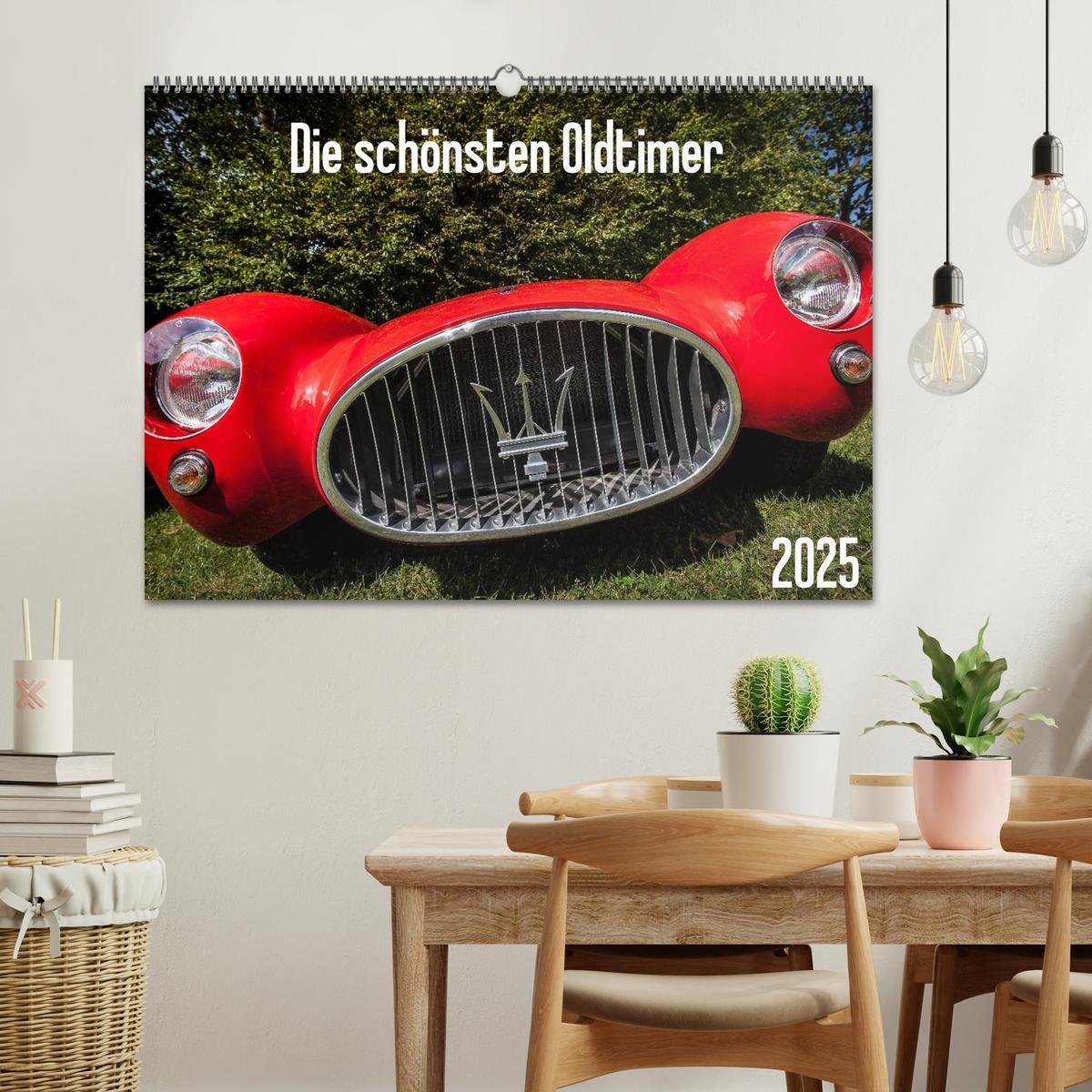 Bild: 9783435558704 | Die schönsten Oldtimer 2025 (Wandkalender 2025 DIN A2 quer),...