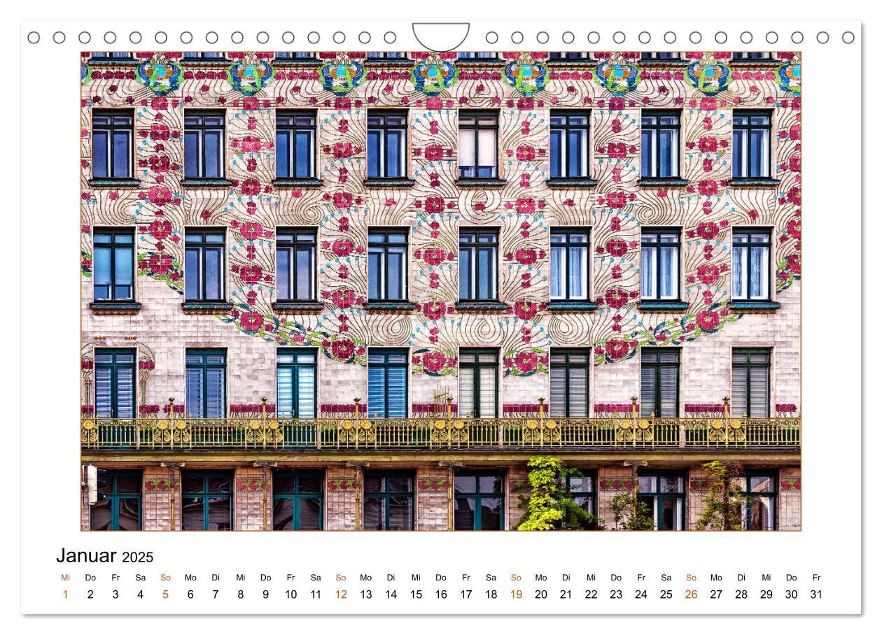 Bild: 9783435283613 | Otto Wagners Wien (Wandkalender 2025 DIN A4 quer), CALVENDO...