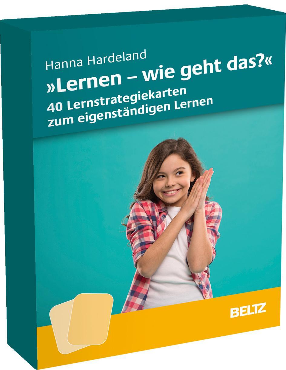 Cover: 4019172200435 | »Lernen, wie geht das?« - 40 Lernstrategiekarten zum eigenständigen...