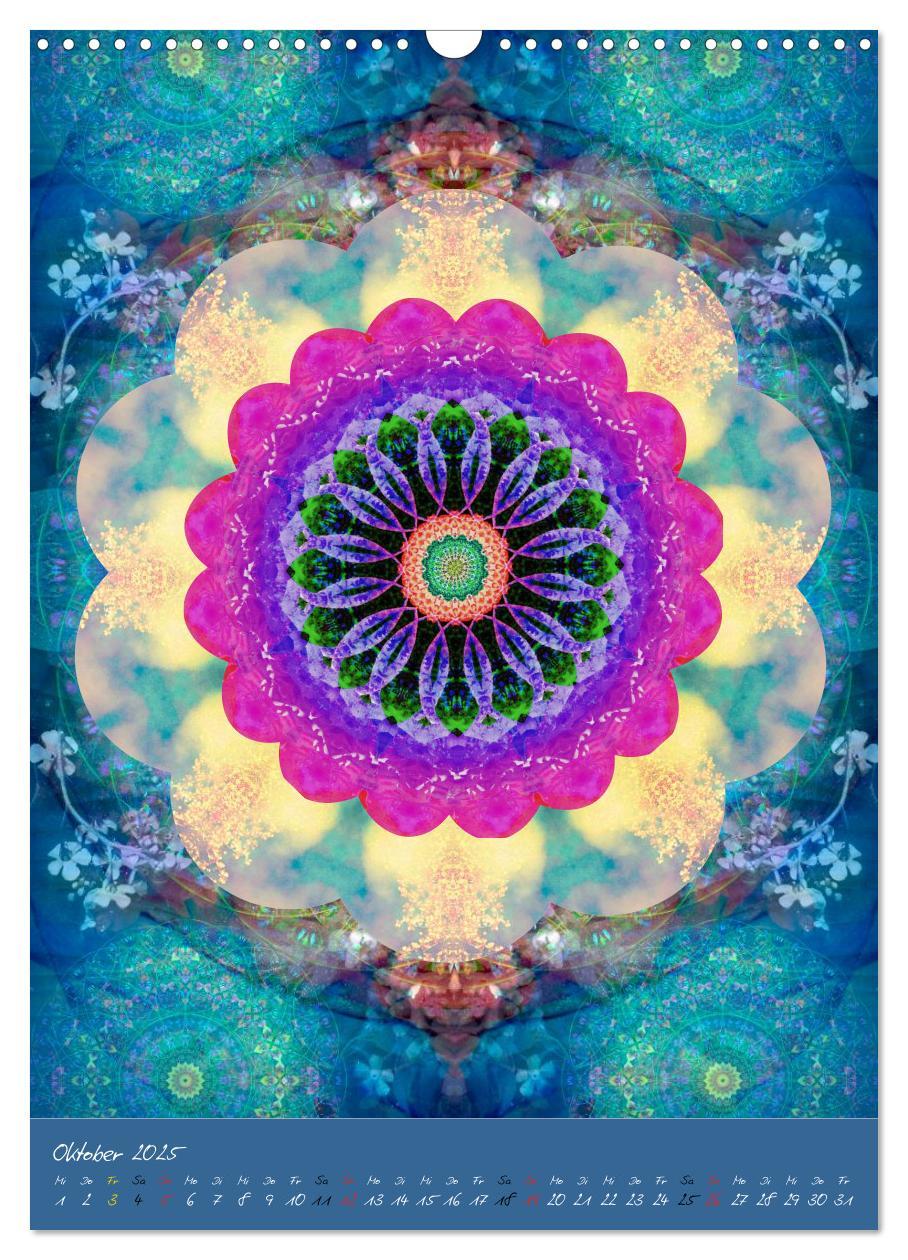 Bild: 9783457042274 | MANDALAS der Natur (Wandkalender 2025 DIN A3 hoch), CALVENDO...