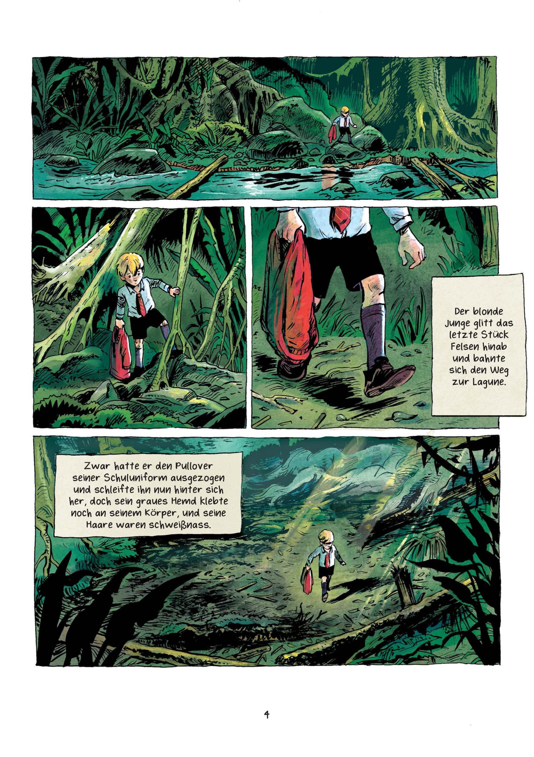 Bild: 9783987214295 | Herr der Fliegen (Graphic Novel) | Nach dem Roman von William Golding