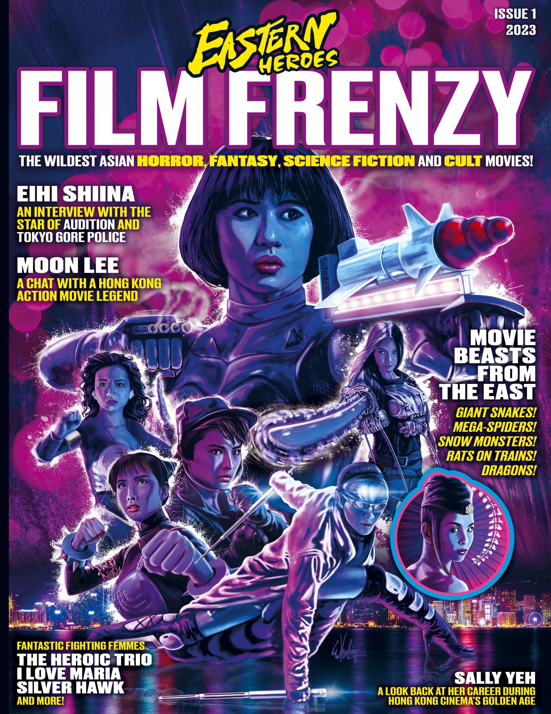 Cover: 9781739541385 | Eastern Heroes Film Frenzy Vol 1 No 1 Softback Edition | Taschenbuch