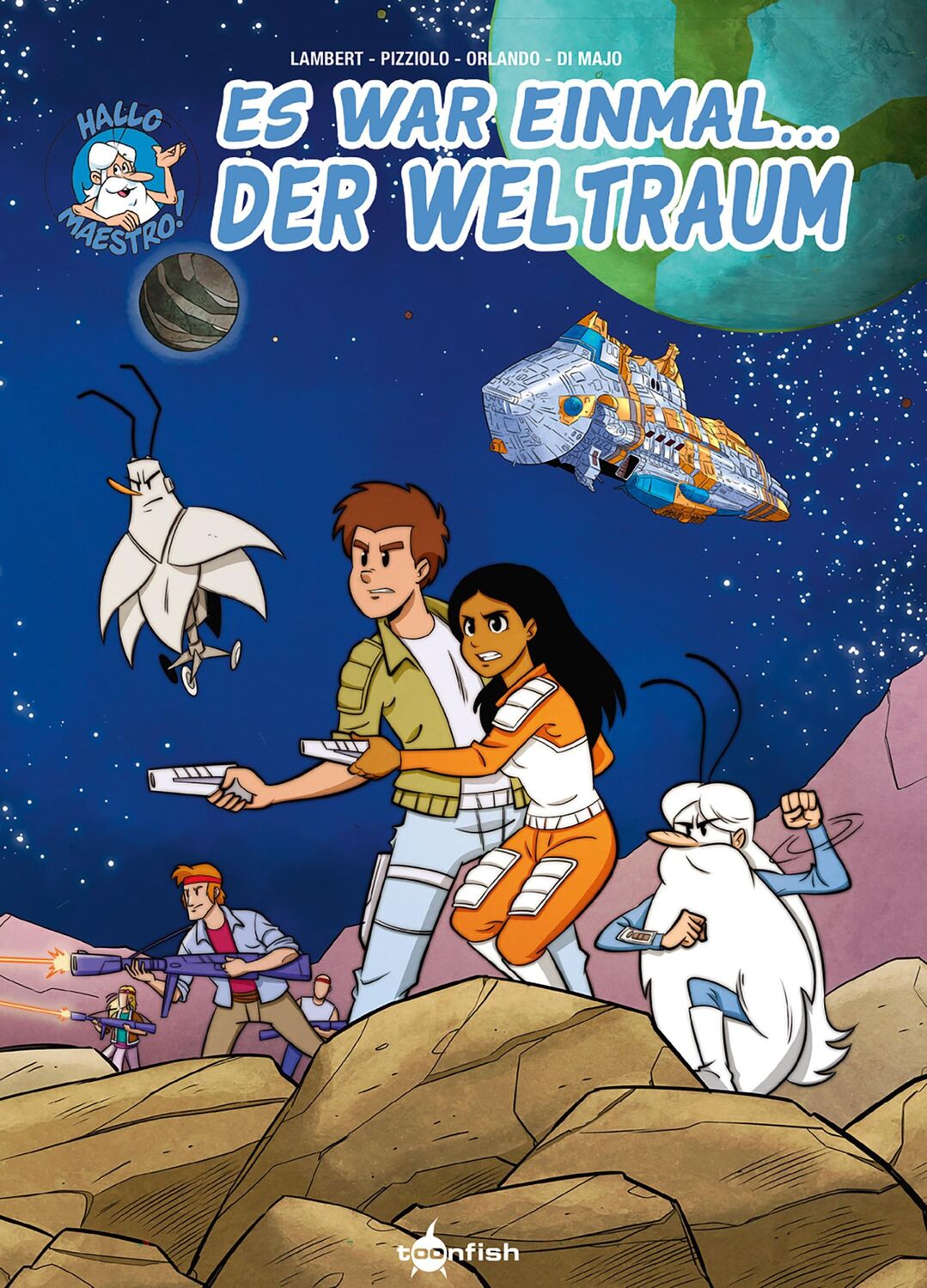 Cover: 9783987217258 | Es war einmal... der Weltraum (Comic) | Christophe Lambert | Buch