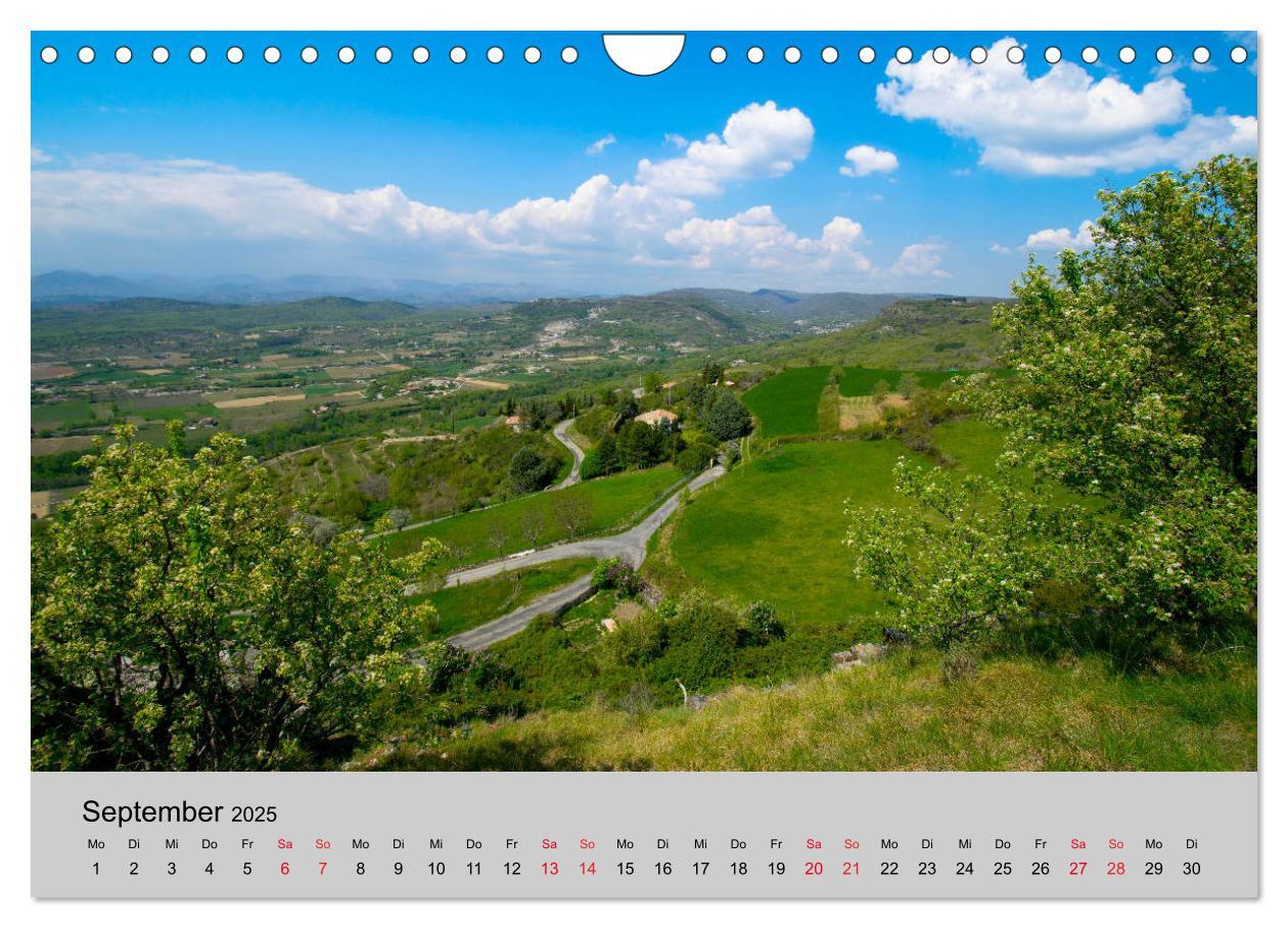 Bild: 9783435237630 | Bezaubernde Ardèche (Wandkalender 2025 DIN A4 quer), CALVENDO...