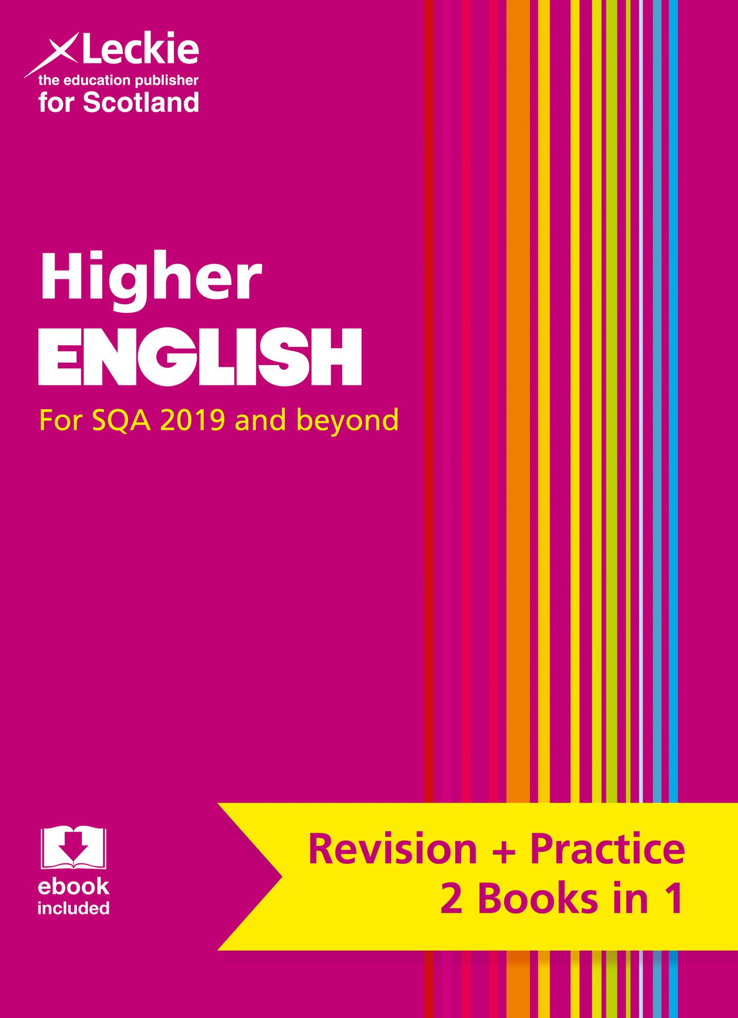 Cover: 9780008365226 | Complete Revision and Practice Sqa Exams - Higher English Complete...