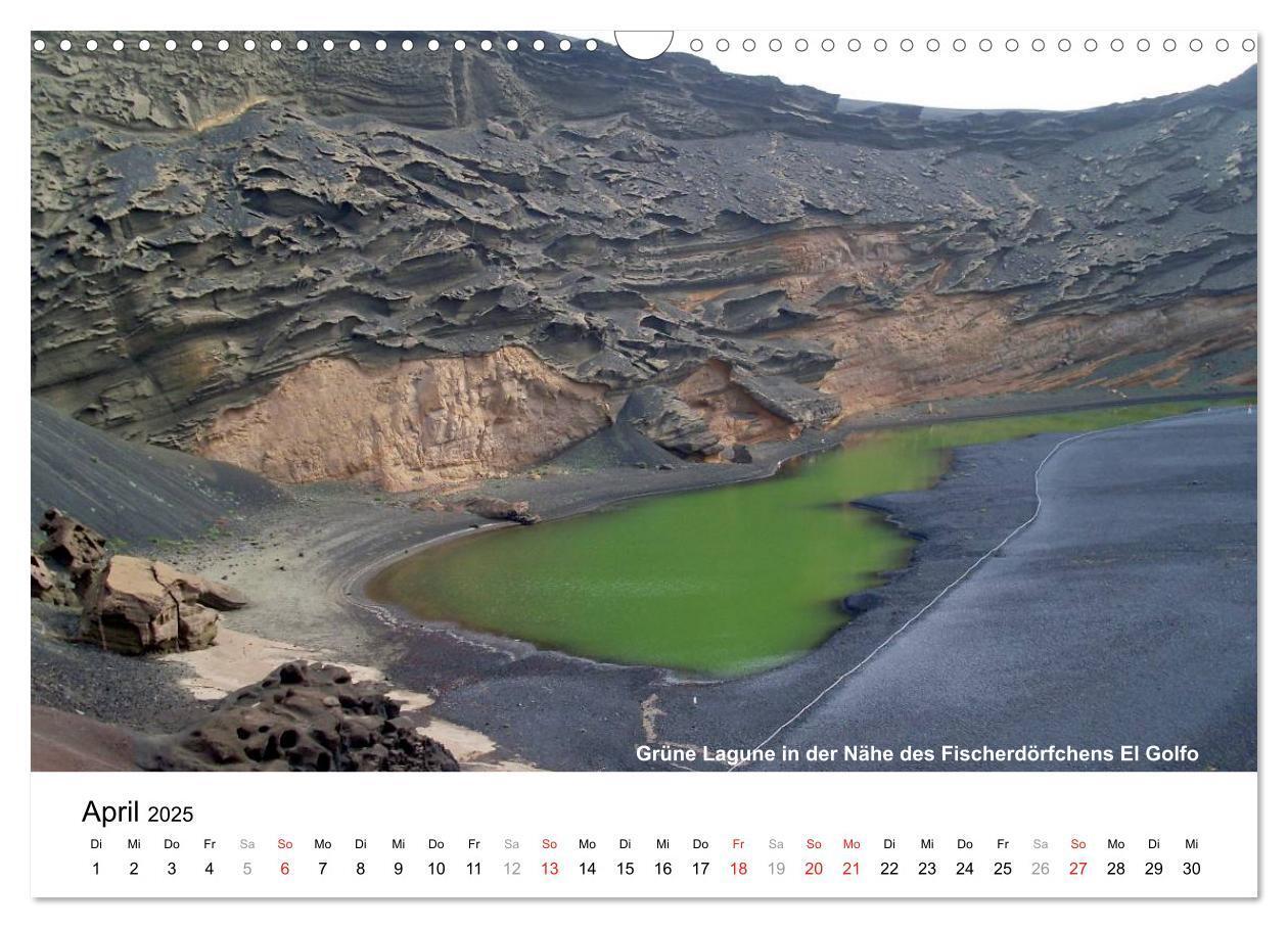 Bild: 9783435764938 | Die Canarischen Inseln - Lanzarote (Wandkalender 2025 DIN A3 quer),...