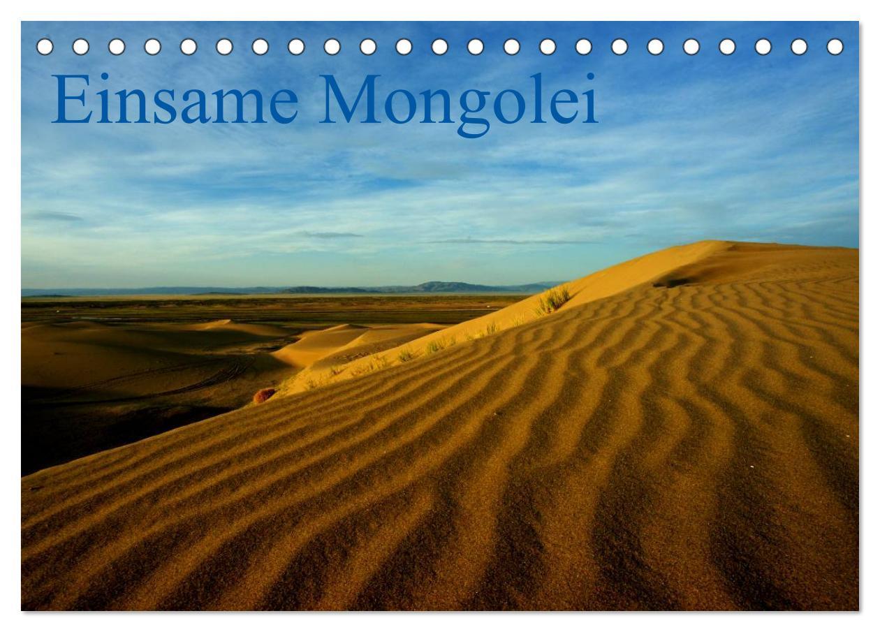 Cover: 9783435718368 | Einsame Mongolei (Tischkalender 2025 DIN A5 quer), CALVENDO...