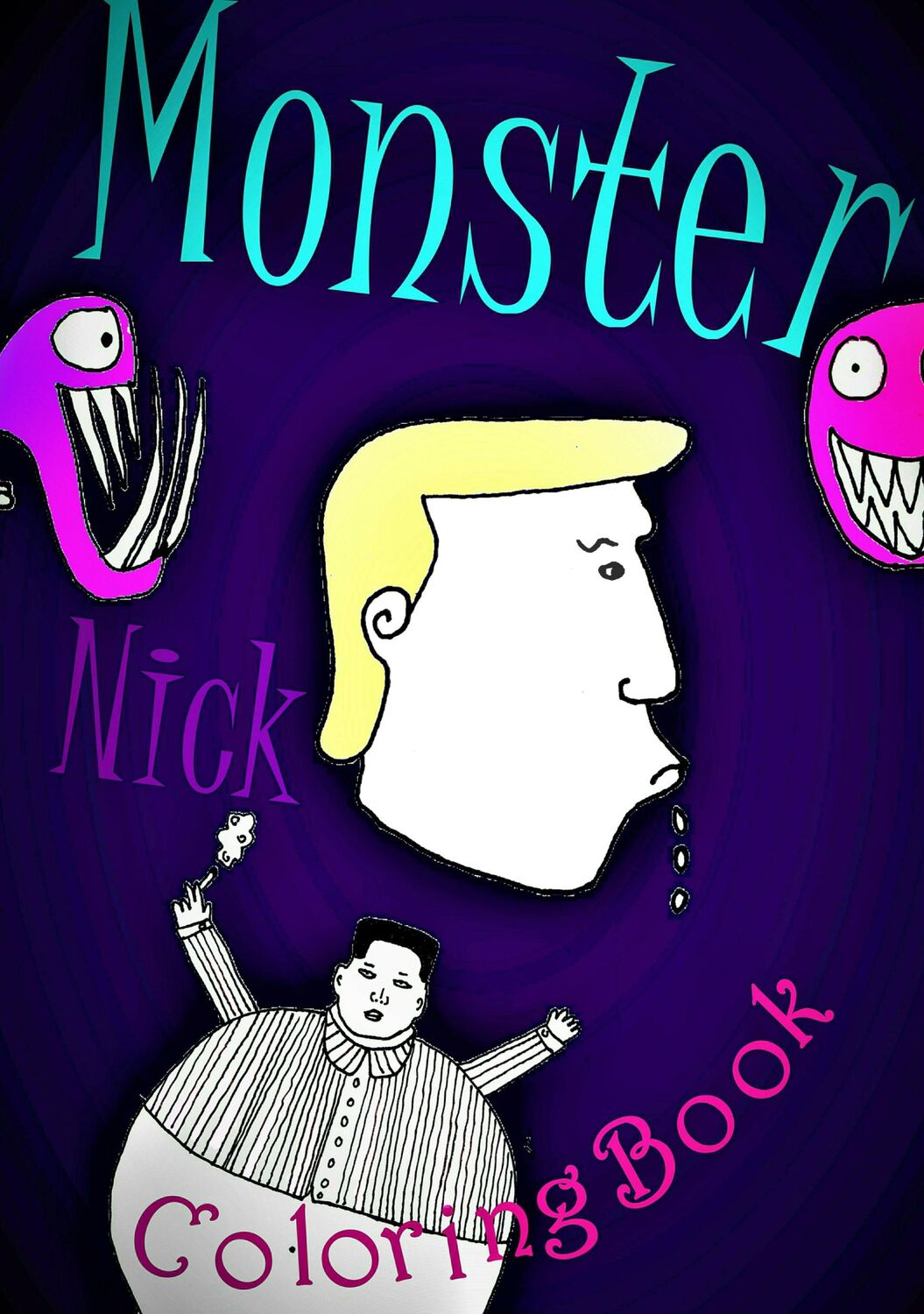 Cover: 9783746076614 | Monster | Coloring Book | Nick Monster | Taschenbuch | Booklet | 48 S.