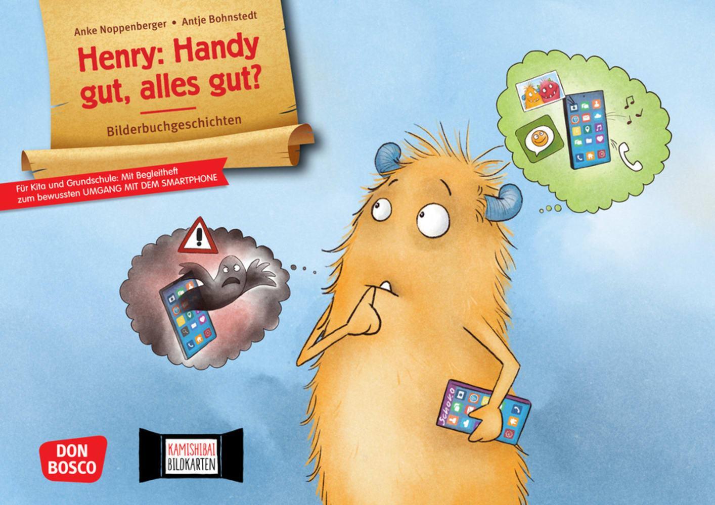 Cover: 4260694921319 | Henry: Handy gut, alles gut? Kamishibai Bildkartenset | Noppenberger