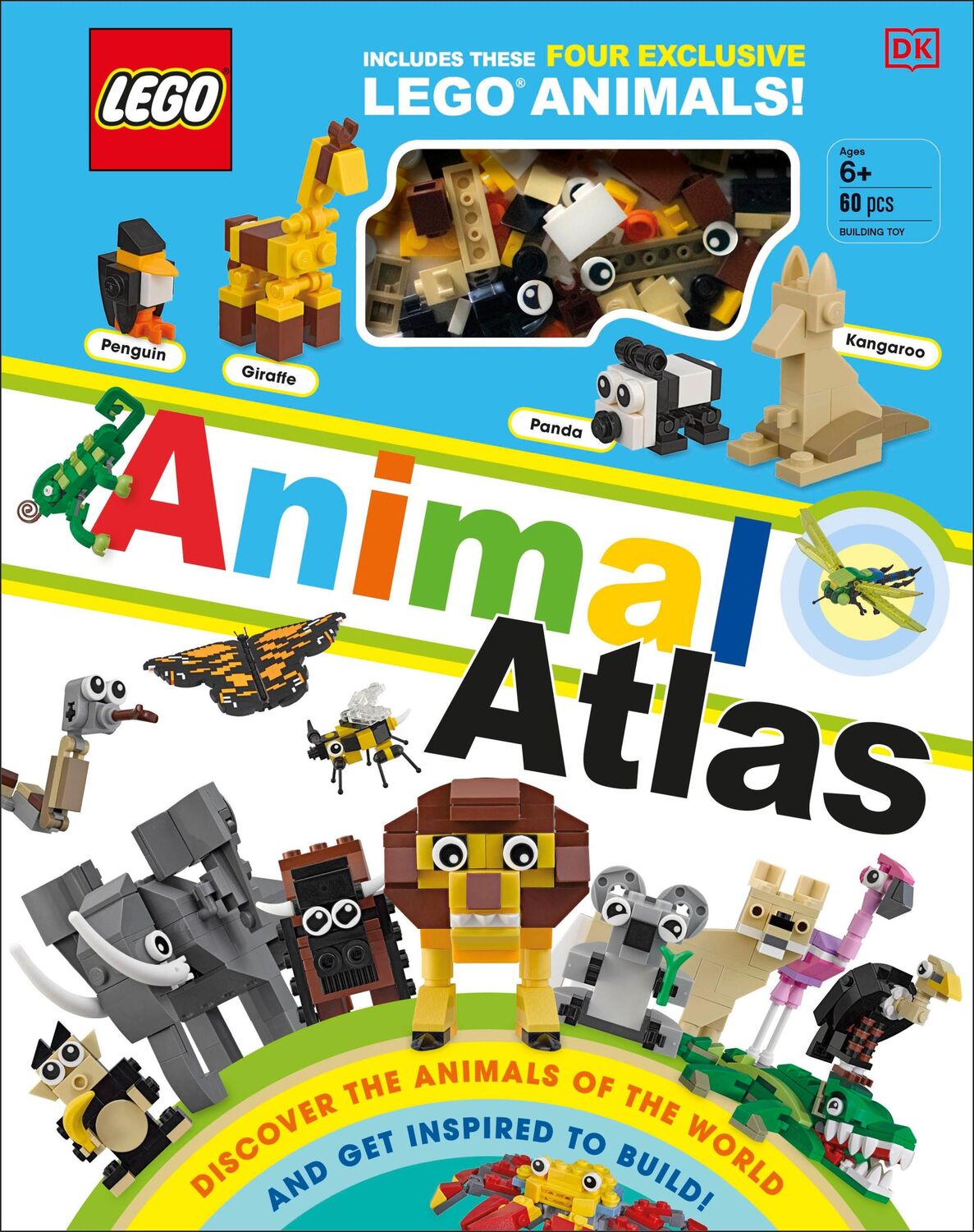 Cover: 9780241316573 | LEGO Animal Atlas | with four exclusive animal models | Rona Skene