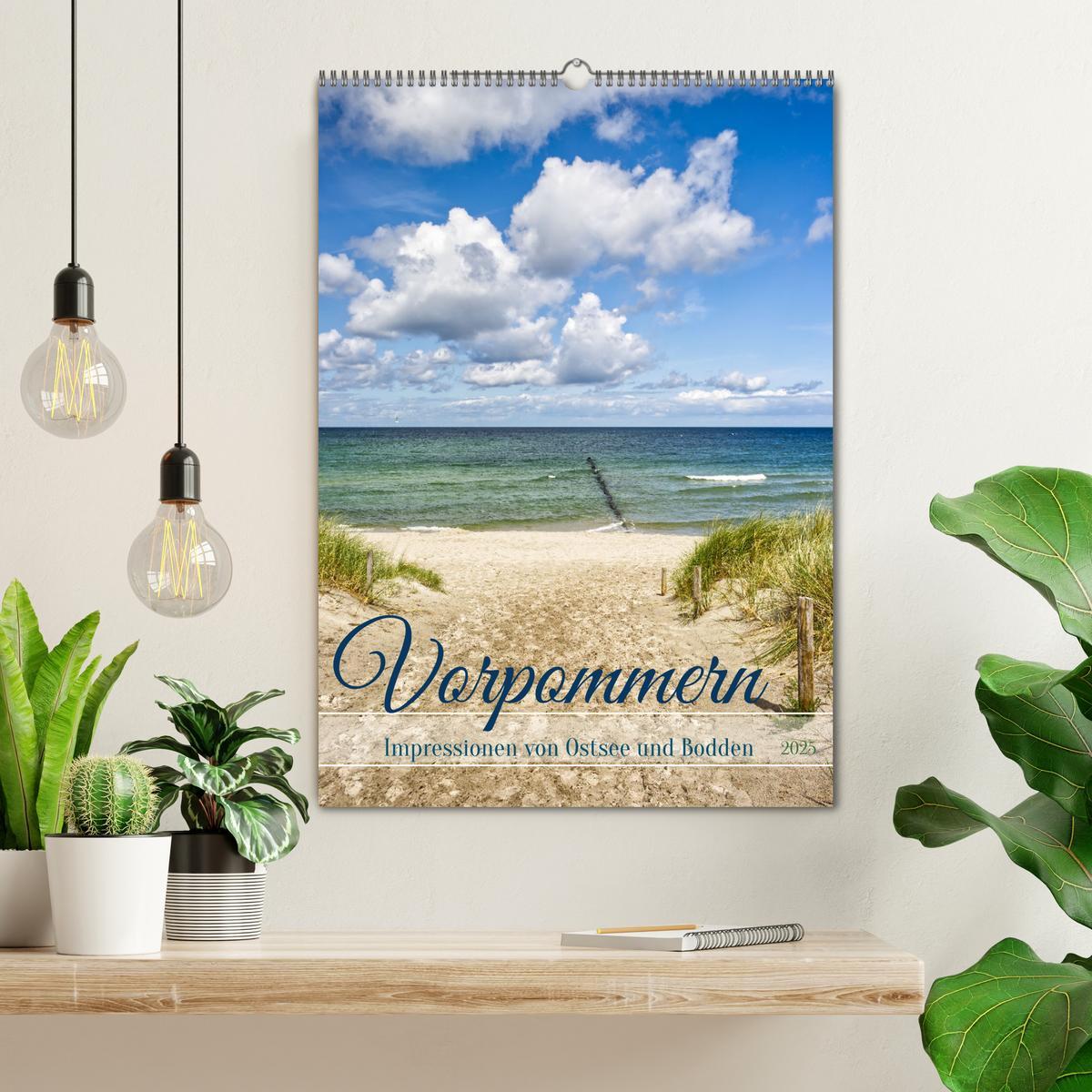 Bild: 9783435856787 | Vorpommern, Impressionen von Ostsee und Bodden (Wandkalender 2025...