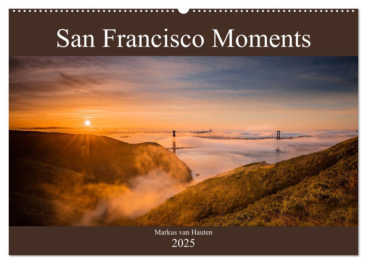 Cover: 9783435428472 | San Francisco Moments (Wandkalender 2025 DIN A2 quer), CALVENDO...