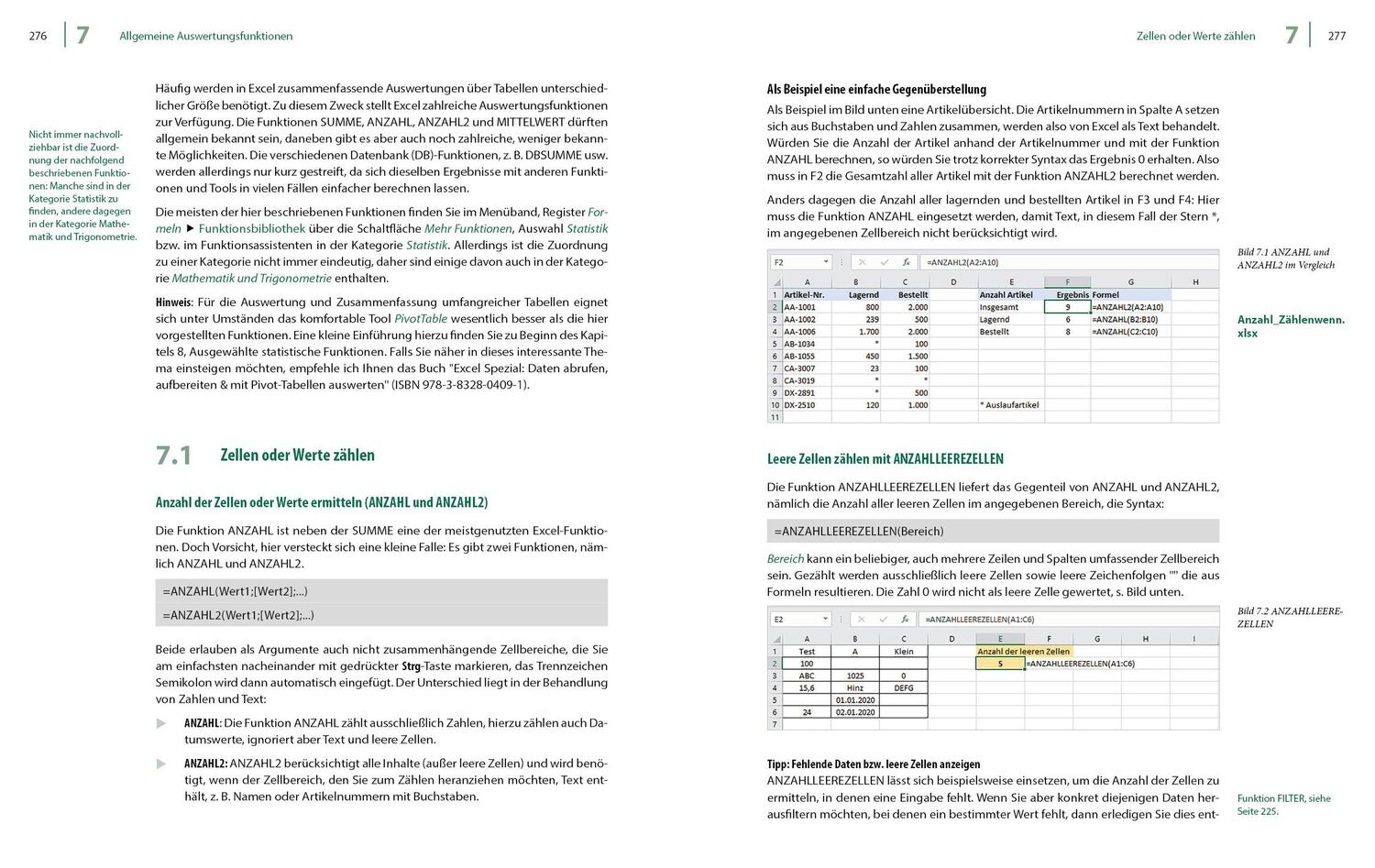 Bild: 9783832806378 | Excel Formeln und Funktionen: Profiwissen im praktischen Einsatz