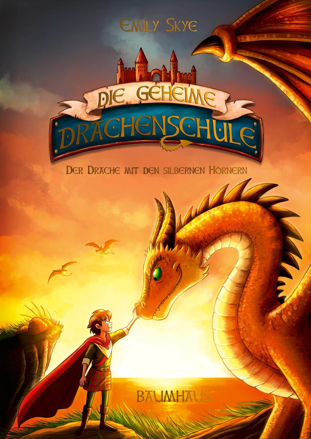 Cover: 9783833905810 | Die geheime Drachenschule 2 - Der Drache mit den silbernen Hörnern