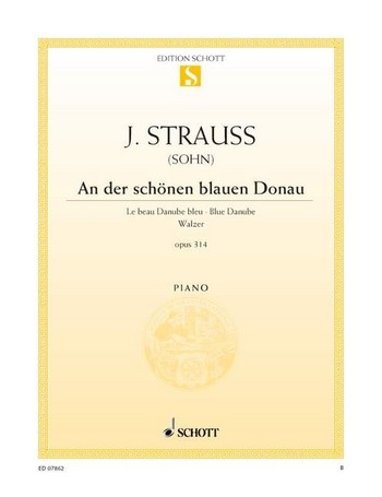 Cover: 9790001090599 | An Der Schonen Blauen Donau | Johann Strauss Jr. | Buch | Schott Music