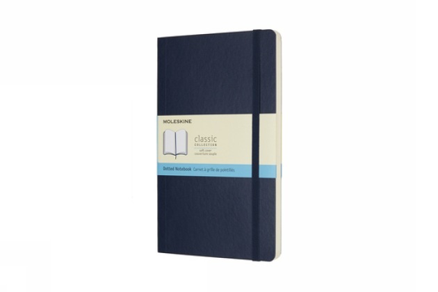 Cover: 8055002854764 | Moleskine Notizbuch Large/A5, Punktraster, Soft Cover, Saphir | Buch