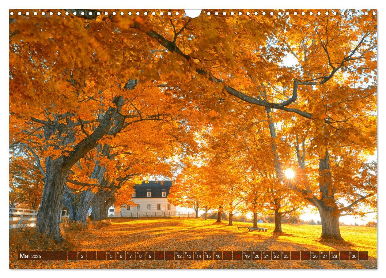 Bild: 9783457169032 | Neu England, Indian Summer (Wandkalender 2025 DIN A3 quer),...