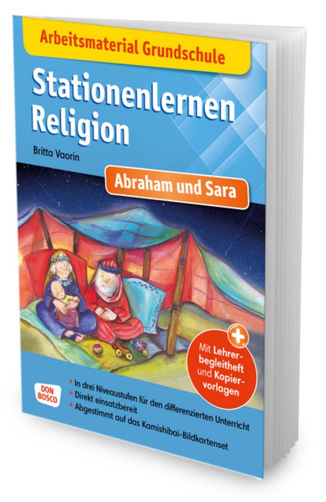 Cover: 9783769824445 | Arbeitsmaterial Grundschule. Stationenlernen Religion: Abraham und...