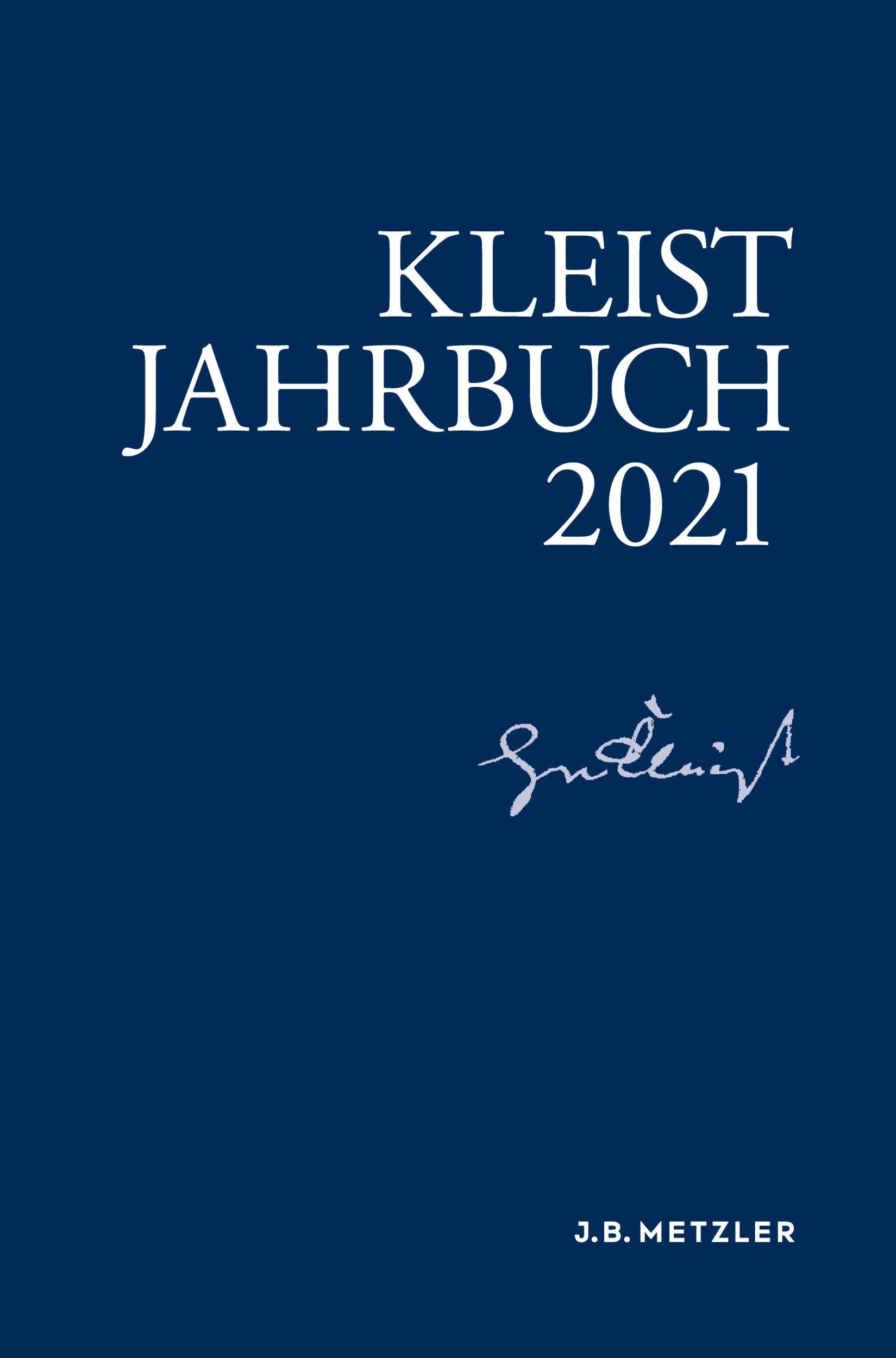 Cover: 9783662641736 | Kleist-Jahrbuch 2021 | Andrea Allerkamp (u. a.) | Taschenbuch | vii