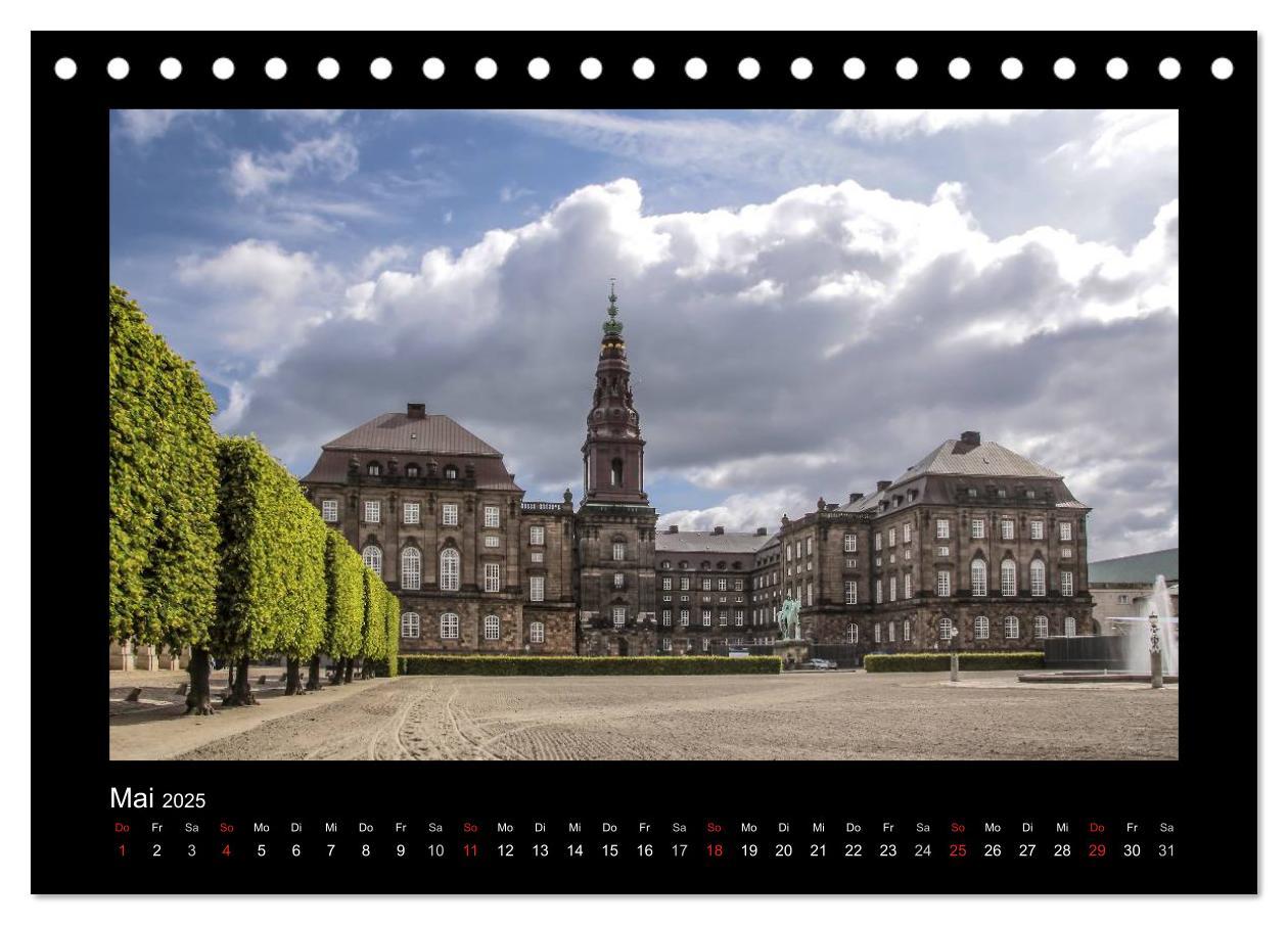 Bild: 9783435769261 | Kopenhagen (Tischkalender 2025 DIN A5 quer), CALVENDO Monatskalender