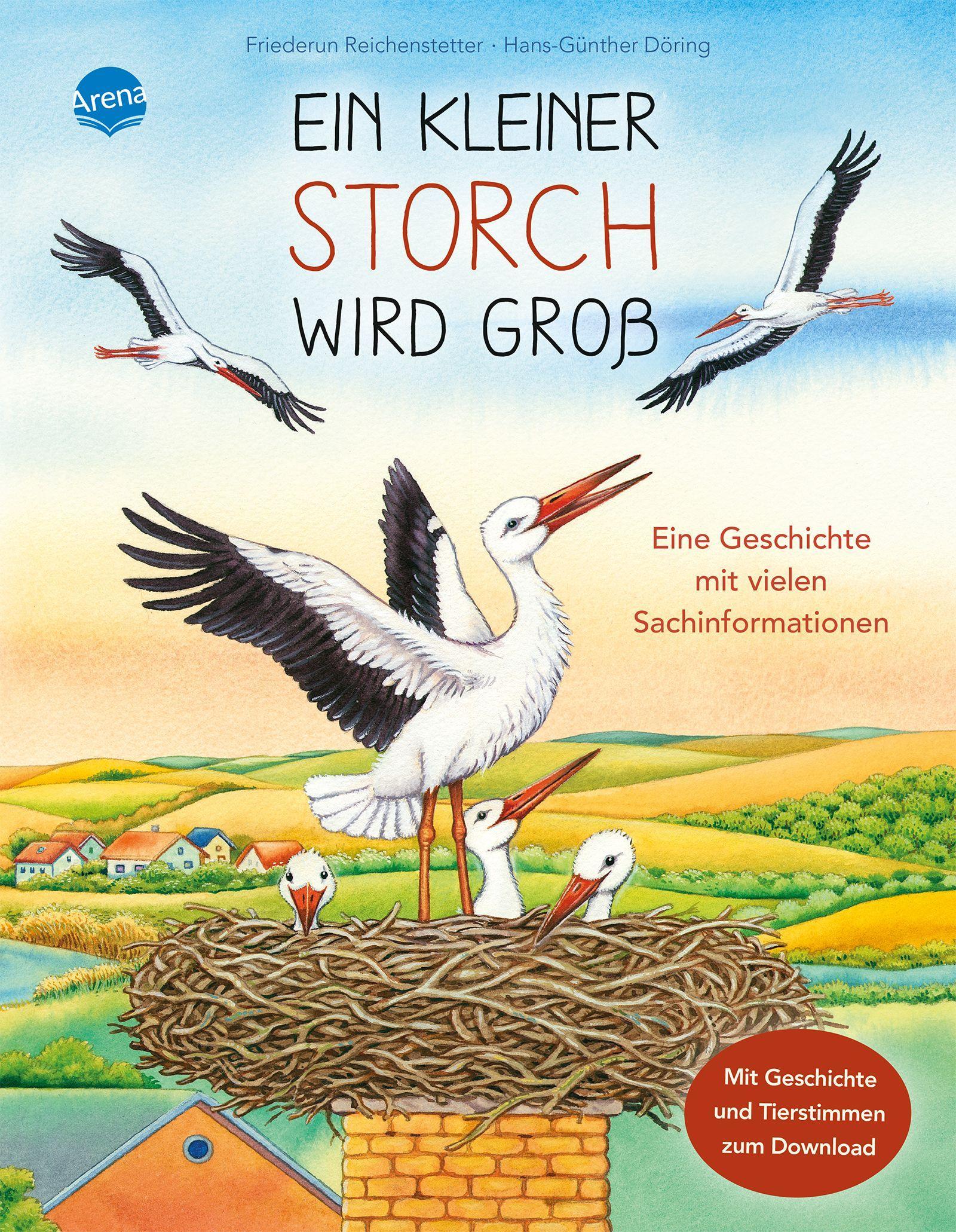 Cover: 9783401716022 | Ein kleiner Storch wird groß. Eine Geschichte mit vielen...