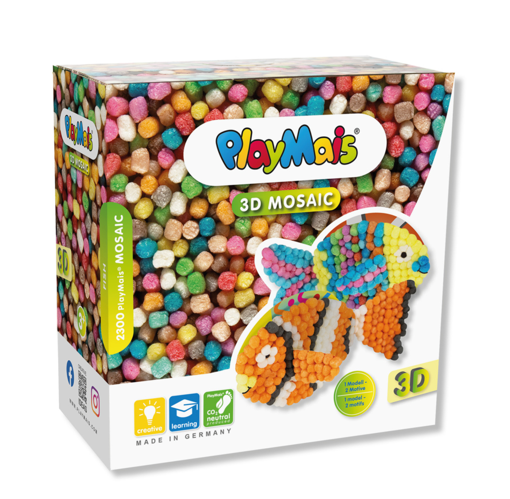 Cover: 4041077011298 | PlayMais® MOSAIC 3D FISH | Stück | In Karton | Deutsch | 2022