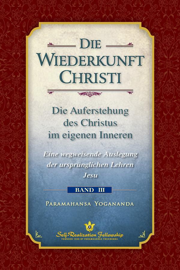 Cover: 9780876122235 | Die Wiederkunft Christi | Yogananda Paramahansa | Buch | VIII | 2022