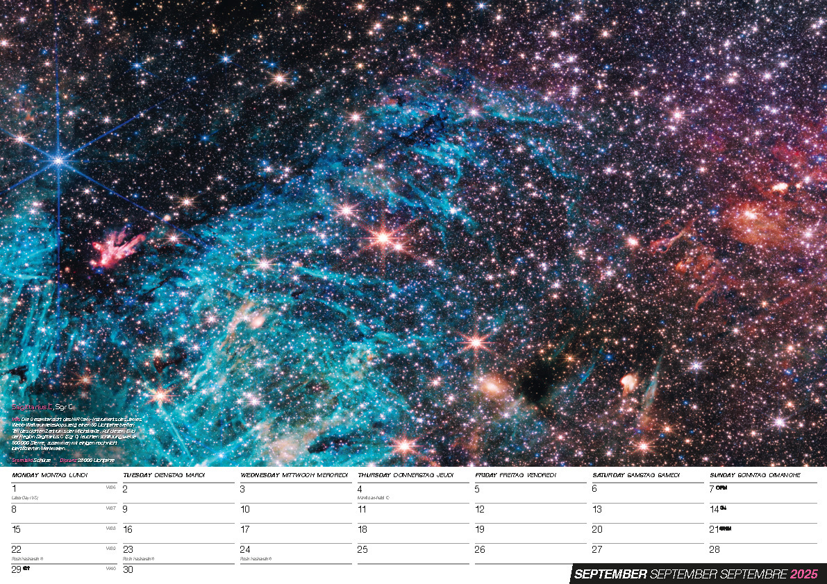 Bild: 9798893610321 | NASA Astronomie: Faszination Weltall - Weltraum Kalender 2025 -...