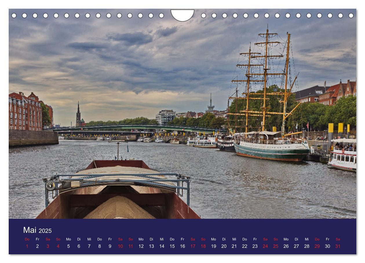 Bild: 9783457160183 | Weser-Impressionen (Wandkalender 2025 DIN A4 quer), CALVENDO...