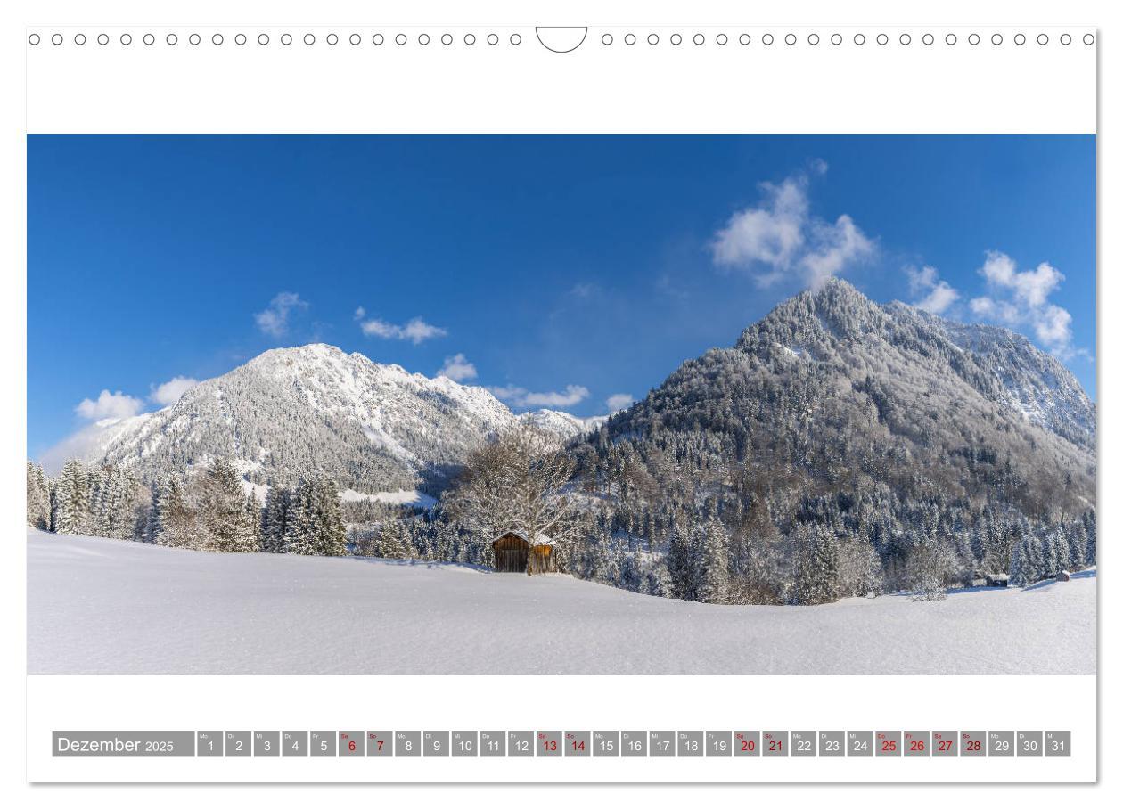 Bild: 9783435358663 | Oberallgäu Panorama (Wandkalender 2025 DIN A3 quer), CALVENDO...