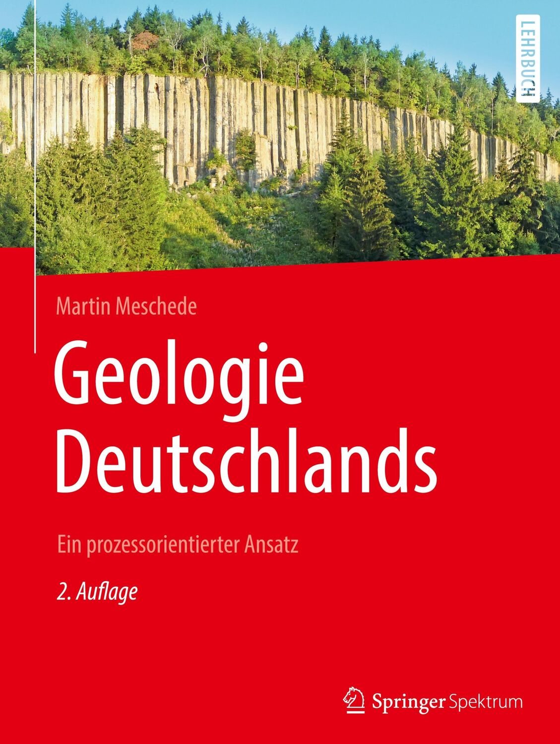 Cover: 9783662564219 | Geologie Deutschlands | Ein prozessorientierter Ansatz | Meschede