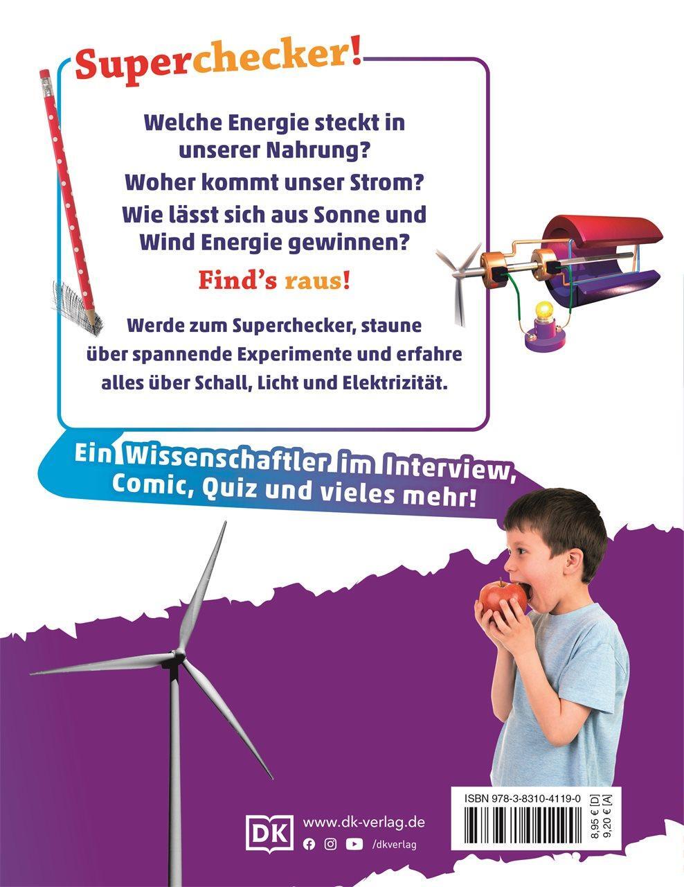 Rückseite: 9783831041190 | Superchecker! Energie | Emily Dodd | Taschenbuch | Superchecker!