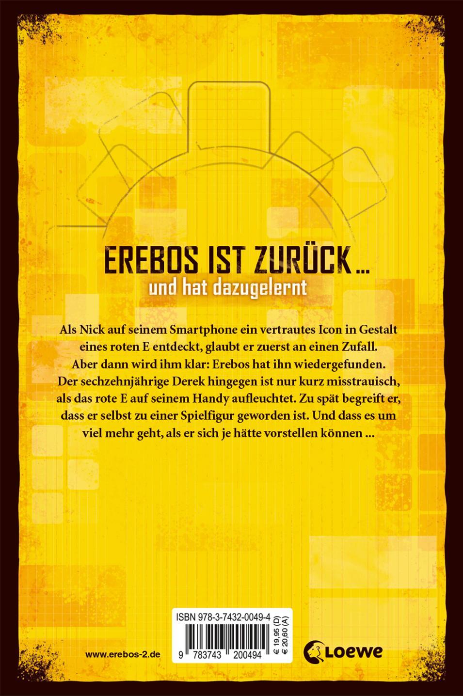 Rückseite: 9783743200494 | Erebos 2 | Ursula Poznanski | Buch | 512 S. | Deutsch | 2019