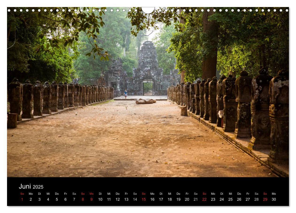 Bild: 9783435630745 | Tempel rund um Angkor Wat (Wandkalender 2025 DIN A3 quer), CALVENDO...