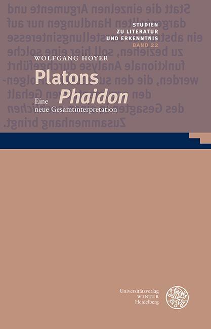 Cover: 9783825395285 | Platons 'Phaidon' | Eine neue Gesamtinterpretation | Wolfgang Hoyer