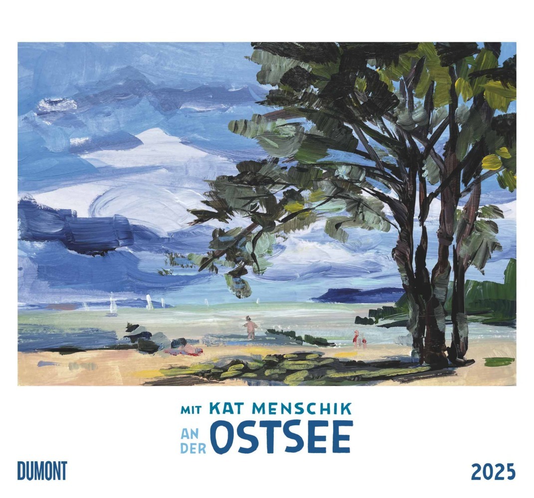 Cover: 4250809653372 | DUMONT - Mit Kat Menschik an der Ostsee 2025 Wandkalender,...