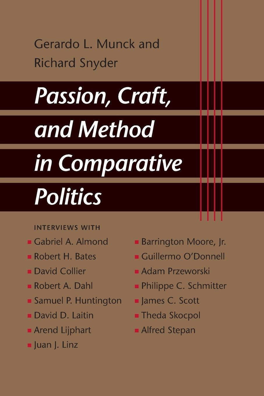 Cover: 9780801884641 | Passion, Craft, and Method in Comparative Politics | Richard Snyder