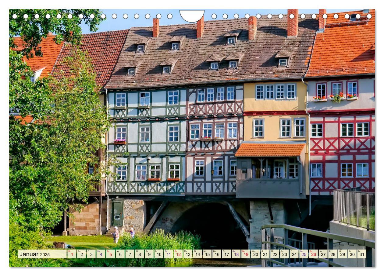 Bild: 9783435319572 | Erfurt - meine Stadt mit viel Herz (Wandkalender 2025 DIN A4 quer),...