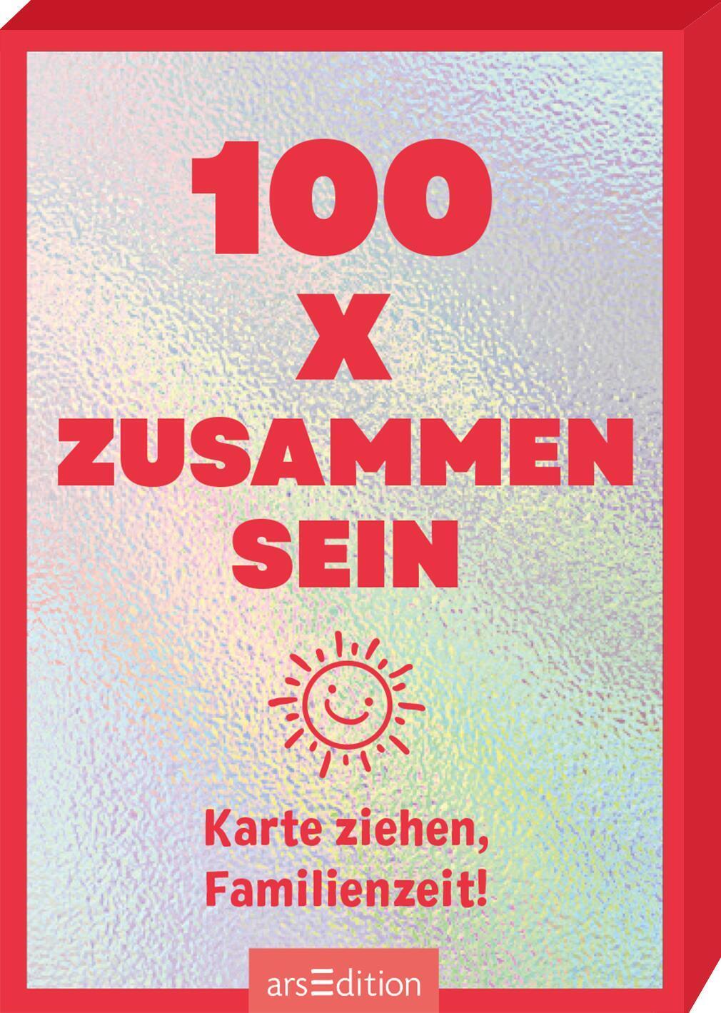 Cover: 4014489133896 | 100 x Zusammen sein | Karte ziehen, Familienzeit! | Sofía Salas | Box