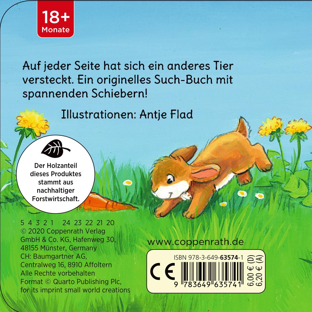 Rückseite: 9783649635741 | minifanten 19: Hopp! Hopp! Wer hüpft da? | Antje Flad | Buch | 14 S.