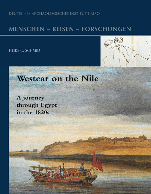 Cover: 9783895008528 | Westcar on the Nile | A journey through Egypt in the 1820s | Schmidt