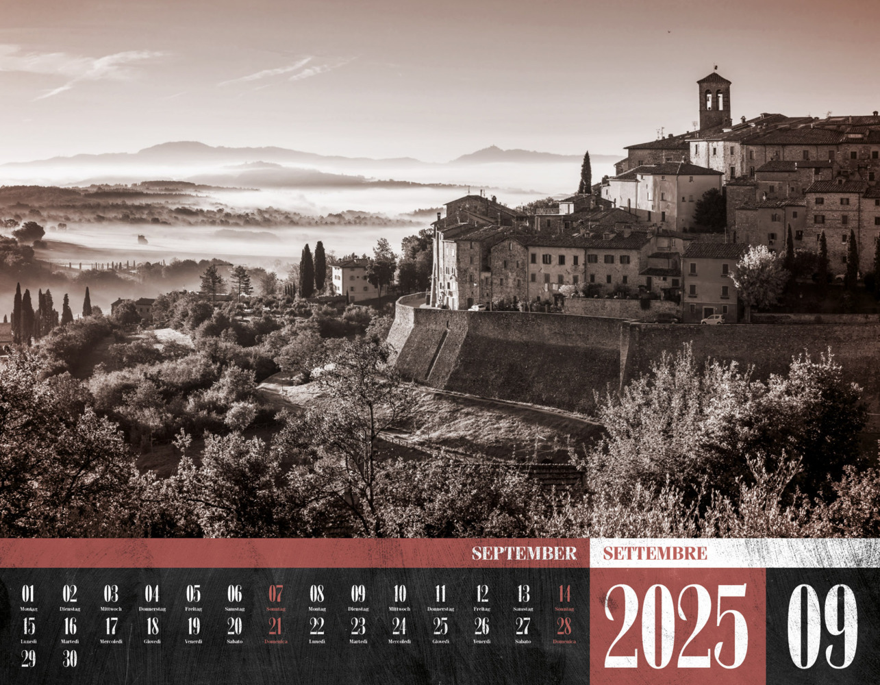 Bild: 9783838425238 | La Dolce Vita - Italienische Lebensart Kalender 2025 | Kunstverlag