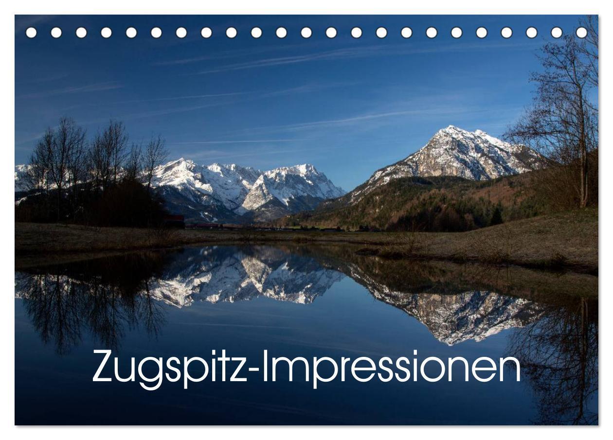 Cover: 9783435586165 | Zugspitz-Impressionen (Tischkalender 2025 DIN A5 quer), CALVENDO...