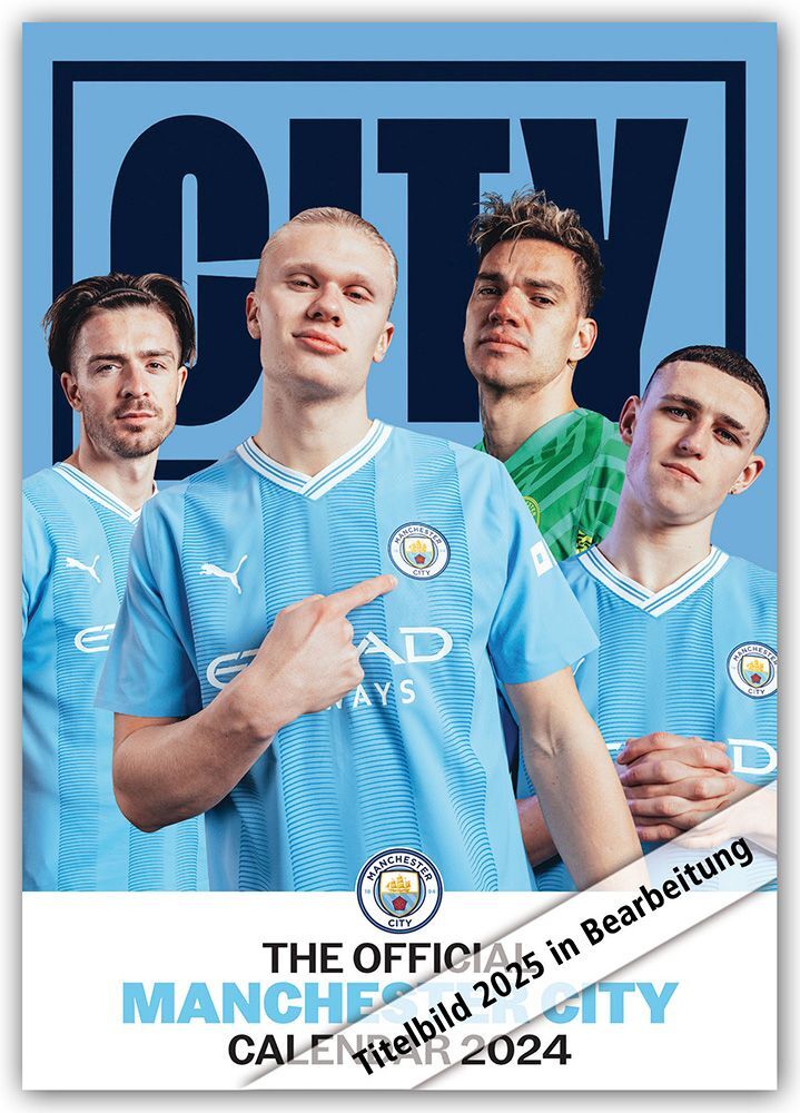 Cover: 9783803530264 | Manchester City FC 2025 - A3-Posterkalender | Danilo | Kalender | 2025