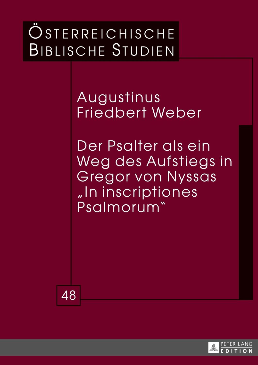 Cover: 9783631720974 | Der Psalter als ein Weg des Aufstiegs in Gregor von Nyssas «In...