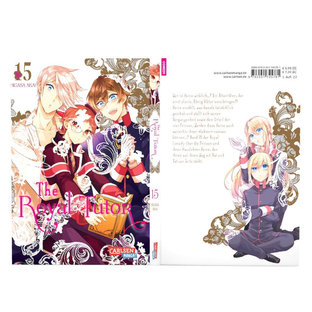 Bild: 9783551745781 | The Royal Tutor 15 | Comedy-Manga mit Tiefgang in einer royalen Welt