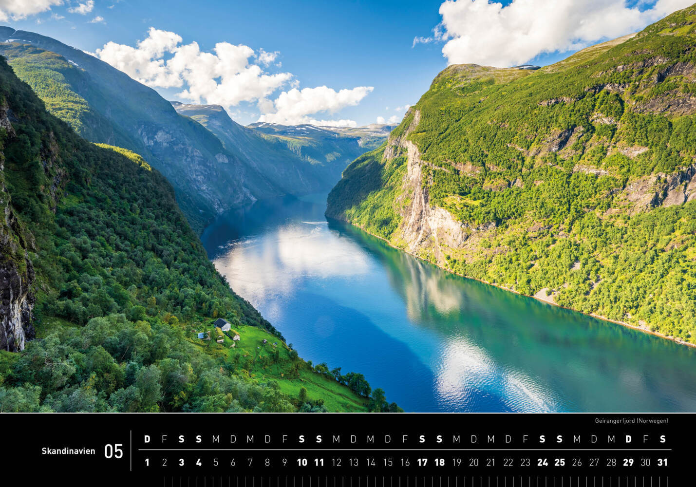 Bild: 9783968555300 | 360° Skandinavien Premiumkalender 2025 | Robert Haasmann | Kalender